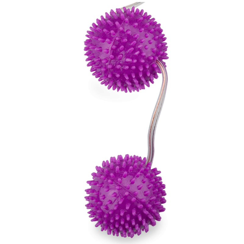 DANSE - UN PLAISIR PROFOND BOULES TEXTURÉES VIOLETTES 3,60 CM