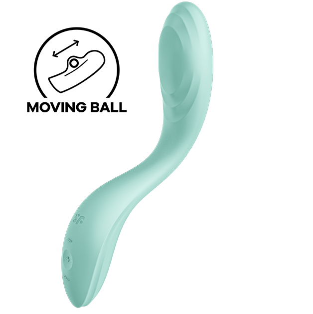 SATISFYER - RRROLLING PLEASURE G-SPOT VIBRATOR WHITE