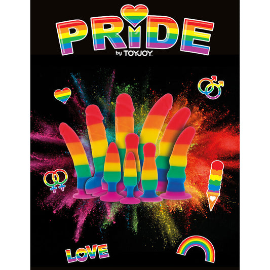 PRIDE - DRAPEAU LGBT PLUG HUNK 10,5 CM
