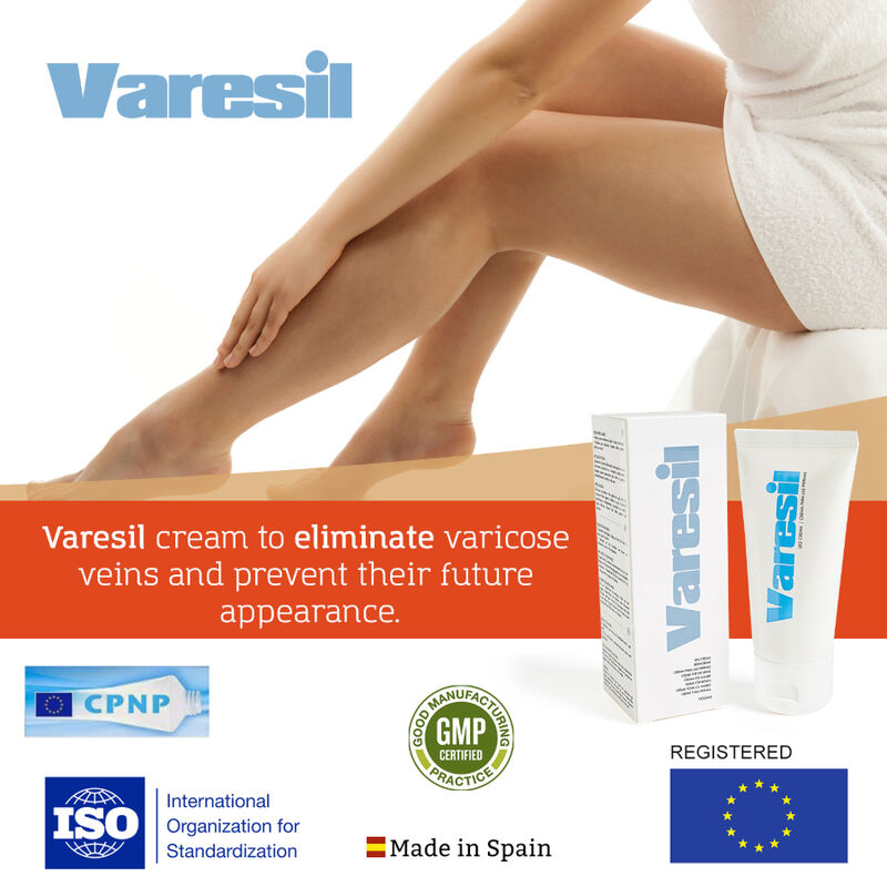 500 COSMETICS - VARESIL CREAM CRÈME DE TRAITEMENT POUR LES VARICES