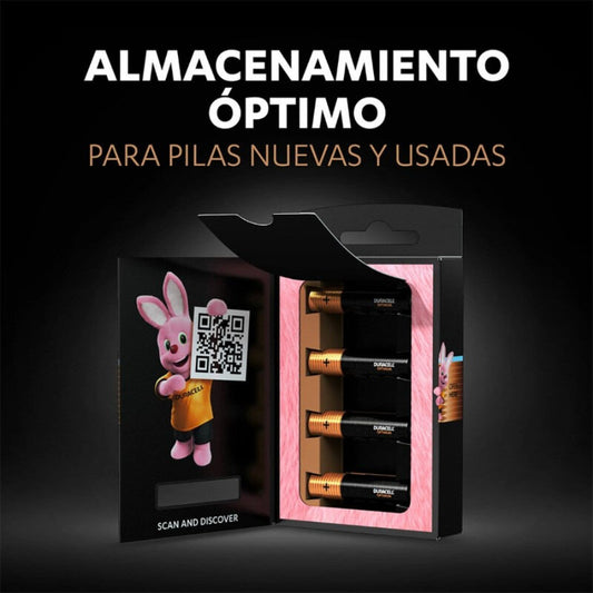 DURACELL - PILES ALCALINES OPTIMUM 200 AAA LR03 BLISTER*4