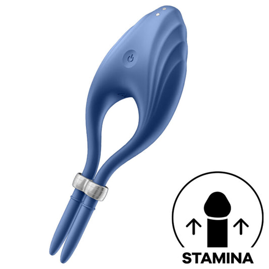 ANNEAU VIBRANT SATISFYER DUELIST - GRIS