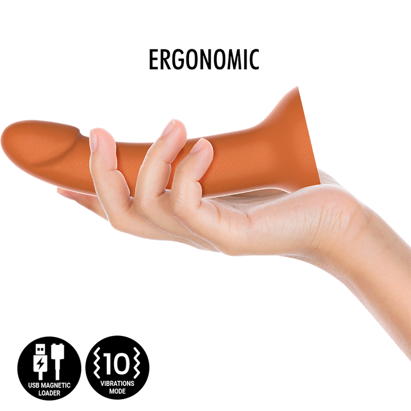 MYTHOLOGY - RUNE ROYAL DILDO M - VIBRATEUR COMPATIBLE AVEC LA TECHNOLOGIE SANS FIL WATCHME