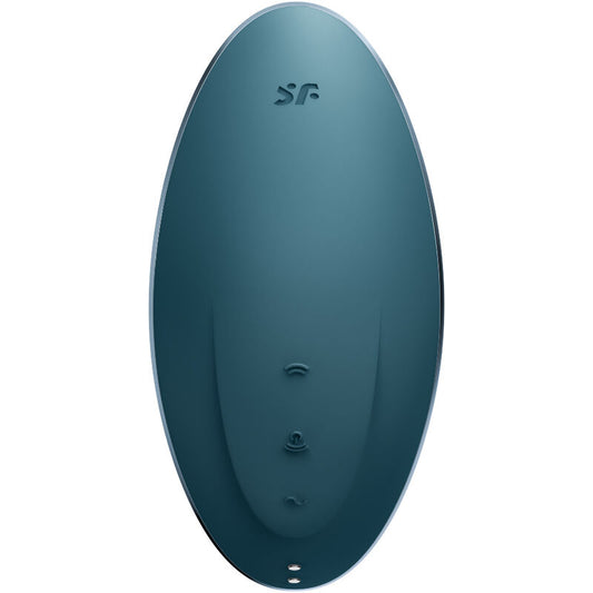 SATISFYER - VULVA LOVER 1 STIMULATEUR ET VIBRATEUR BLEU