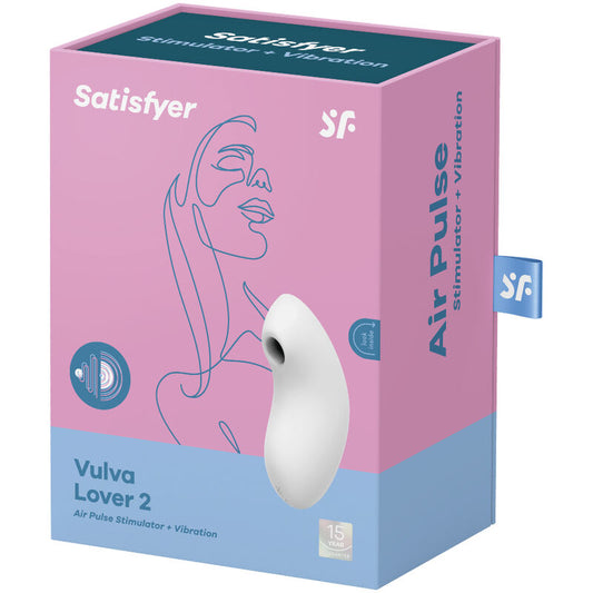SATISFYER VULVA LOVER 2 STIMULATEUR ET VIBRATEUR - BLEU
