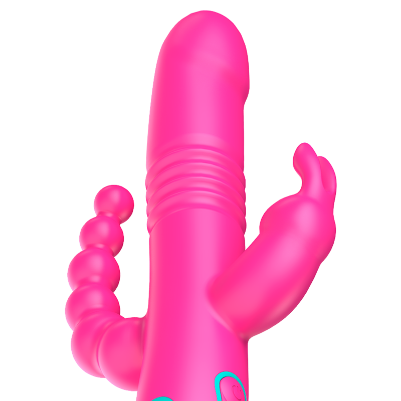 HAPPY LOKY - DONALD TRIPLE STIMULATION : ANAL, POINT G & CLITORIS COMPATIBLE AVEC LA TECHNOLOGIE SANS FIL WATCHME