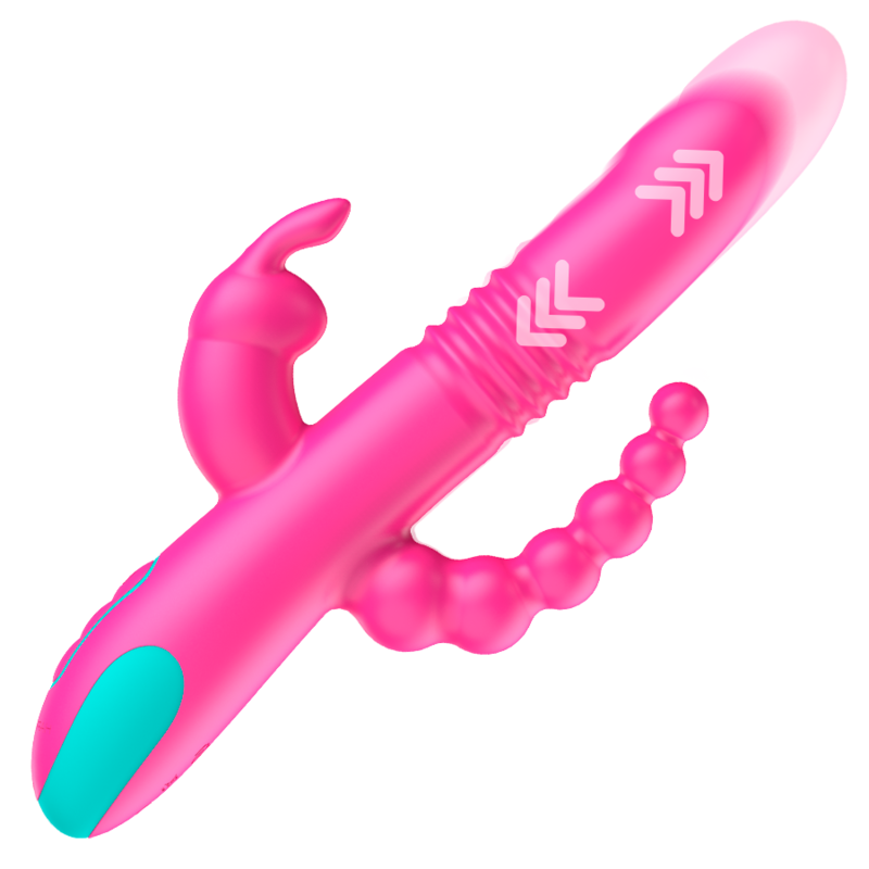 HAPPY LOKY - DONALD TRIPLE STIMULATION : ANAL, POINT G & CLITORIS COMPATIBLE AVEC LA TECHNOLOGIE SANS FIL WATCHME