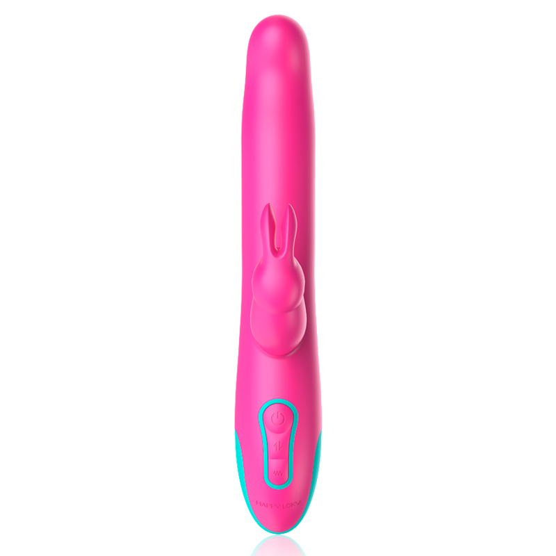 HAPPY LOKY - VIBRATEUR ET ROTATEUR PLUTO RABBIT COMPATIBLE AVEC LA TECHNOLOGIE SANS FIL WATCHME