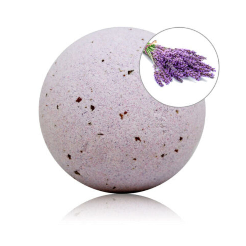 TALOKA - BOMBE DE BAIN AU PARFUM DE LAVANDE ET DE PÉTALES DE ROSE