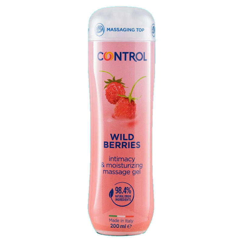 CONTROL - GEL DE MASSAGE 3 EN 1 AUX BAIES SAUVAGES 200 ML