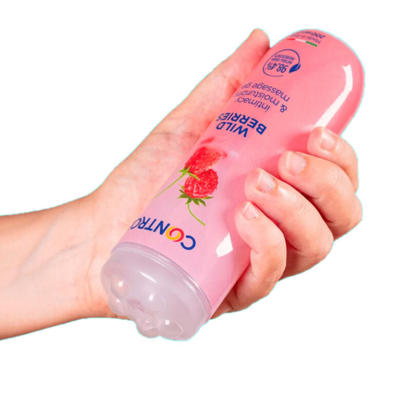 CONTROL - GEL DE MASSAGE 3 EN 1 AUX BAIES SAUVAGES 200 ML