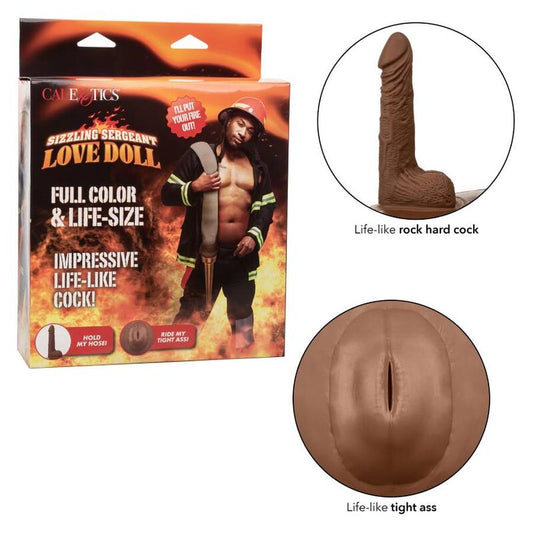CALEXOTICS - POUPÉE D'AMOUR SERGENT GRÉSILLANT MODÈLE 2