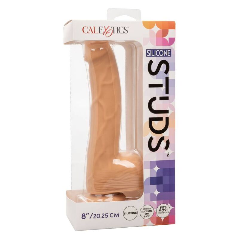 CALEXOTICS - CLOUS EN SILICONE 20,32 CM PEAU