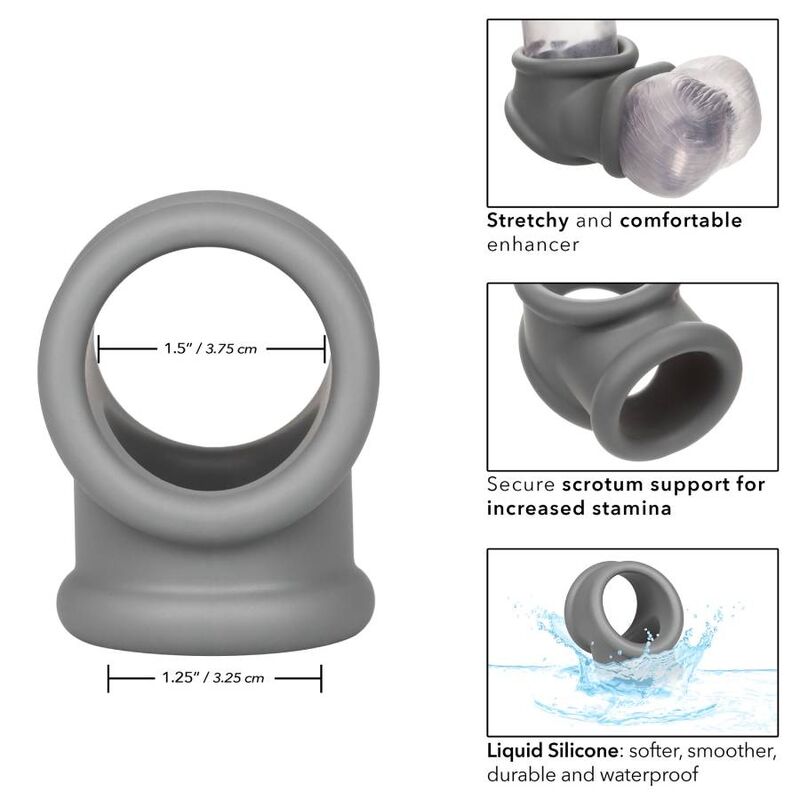 CALEXOTICS - BAGUE DE PRÉCISION ALPHA GRIS