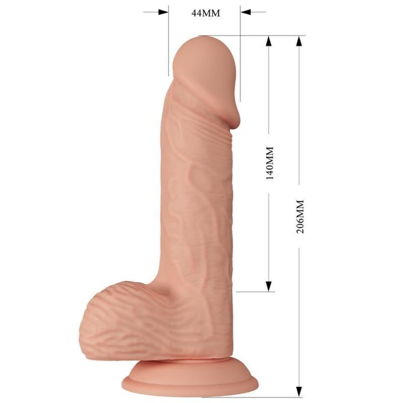 DANSE - BELLE RENCONTRE CATOBLEPAS GODE FLEXIBLE RÉALISTE 20,6 CM NATUREL