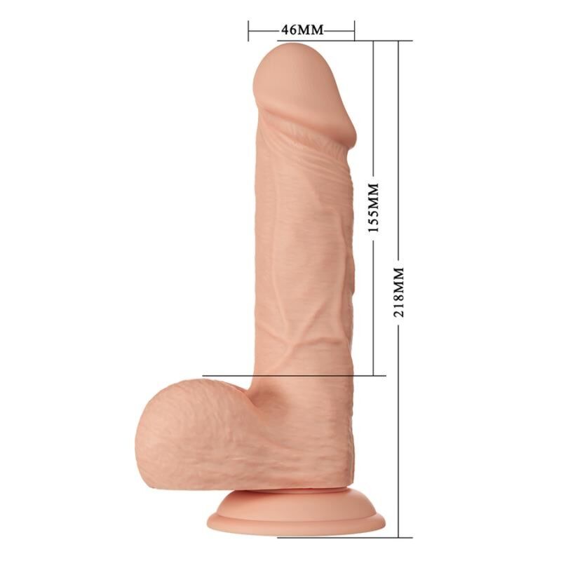 DANCE - BELLE RENCONTRE BAHAMUT GODE RÉALISTE FLEXIBLE 21,8 CM NATUREL