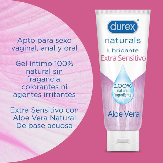 DUREX - LUBRIFIANT NATUREL EXTRA SENSITIVE 100 ML