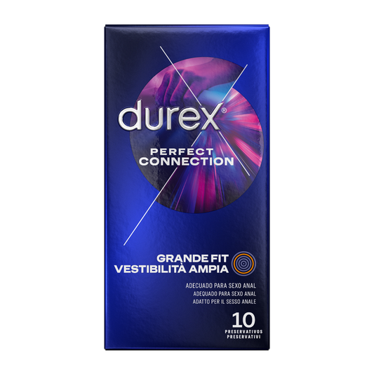 DUREX - PERFECT CONNECTION LUBRIFICATION SUPPLÉMENTAIRE SILICONE 10 UNITÉS