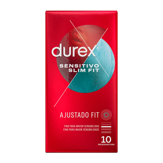 DUREX - SENSITIVE SLIM FIT 10 UNITÉS