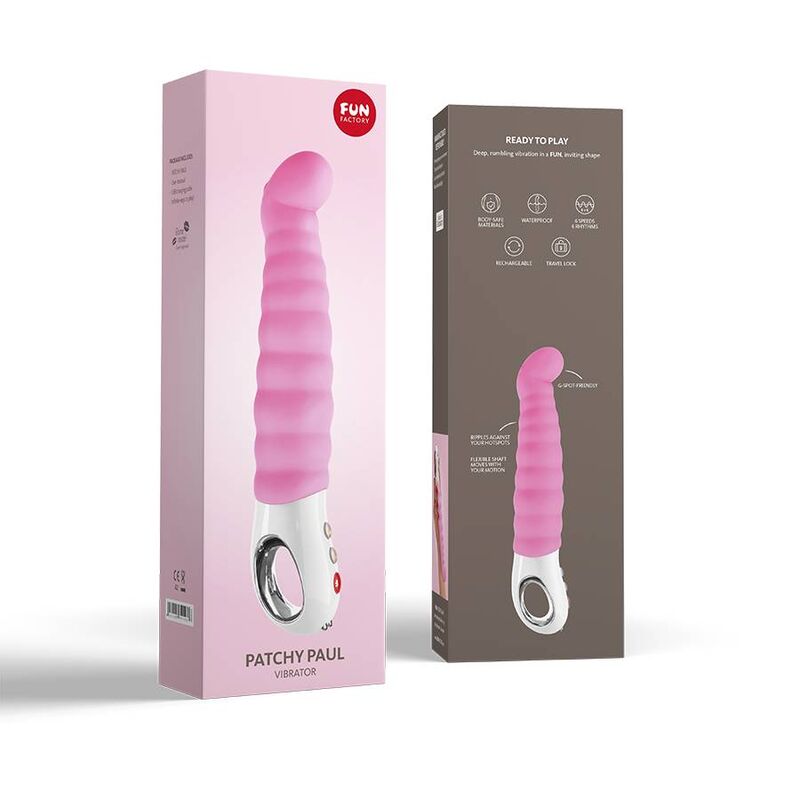 FUN FACTORY - PATCHY PAUL G5 VIBRATEUR POINT G CANDY ROSE