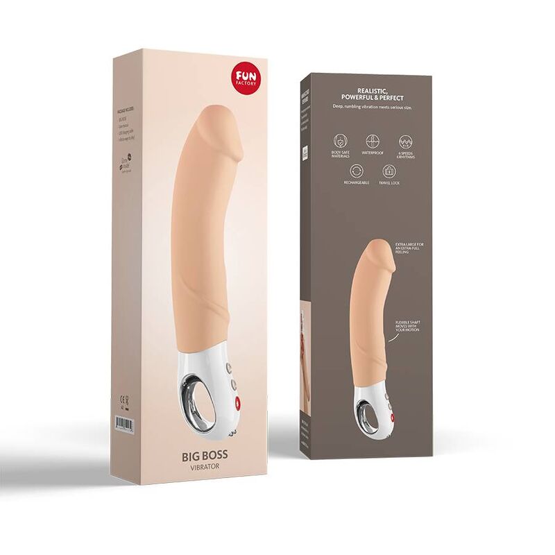 FUN FACTORY - VIBRATEUR BIG BOSS G5 NUDE