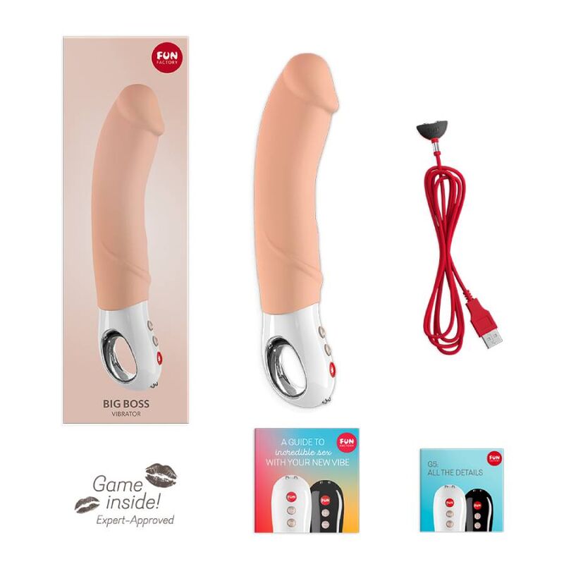 FUN FACTORY - VIBRATEUR BIG BOSS G5 NUDE