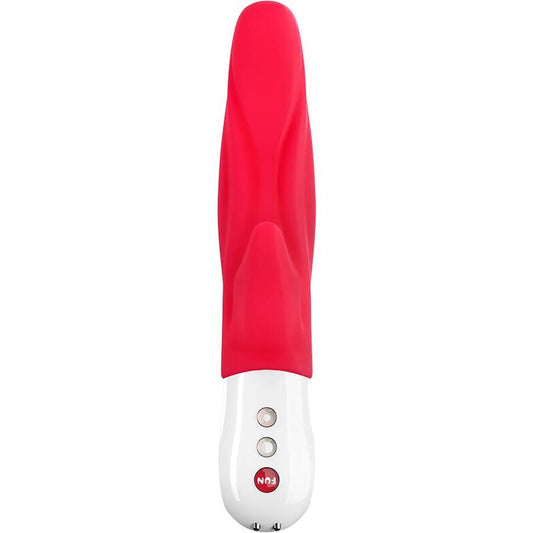 FUN FACTORY - VIBRATEUR LADY BI DUAL RABBIT ROUGE INDE