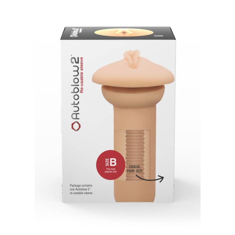 AUTOBLOW - MANCHON VAGIN 2+ TAILLE B