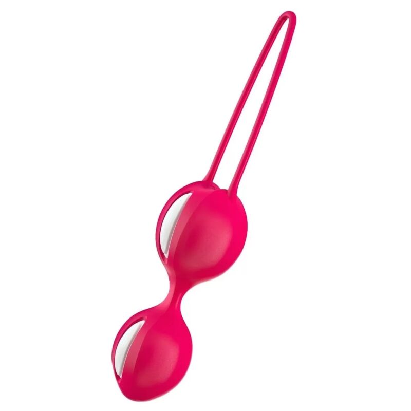 FUN FACTORY - DUO DE BOULES PELVIENNES SMARTBALLS BLANC/ROUGE