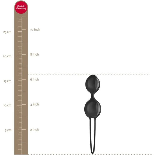 FUN FACTORY - SMARTBALLS DUO BOULES PELVIENNES GRIS/NOIR