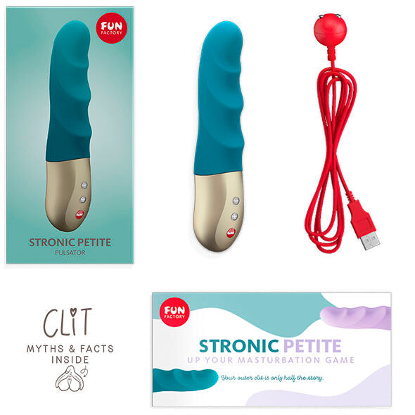 FUN FACTORY - PETIT VIBRATEUR STRONIC BLEU PROFOND
