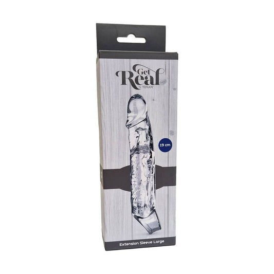 GET REAL - RALLONGE DE LONGUEUR TRANSPARENTE DE 19 CM