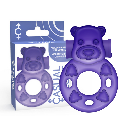CASUAL LOVE - BAGUE VIBRANTE 26 LILAS BUNNY