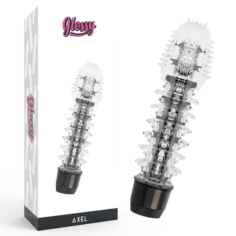 GLOSSY - VIBRATEUR AXEL BLACK