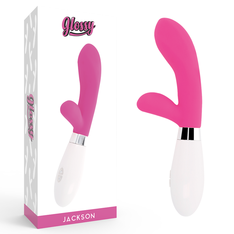 GLOSSY - PINK JACKSON RABBIT