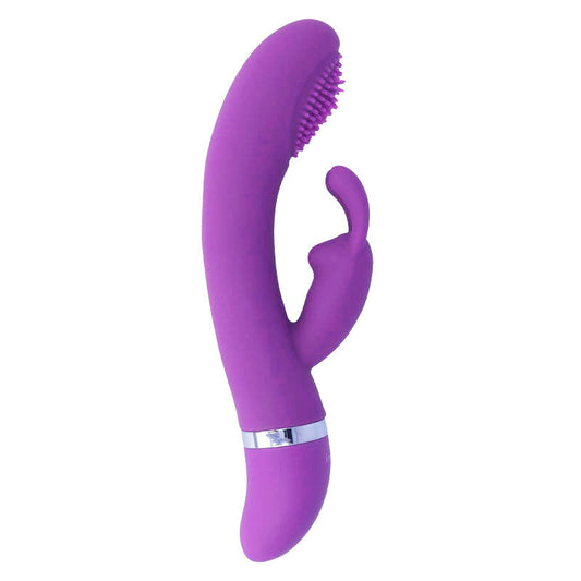 INTENSE - VIBRATEUR OSCILLANT EN SILICONE SUSY LILAC RABBIT