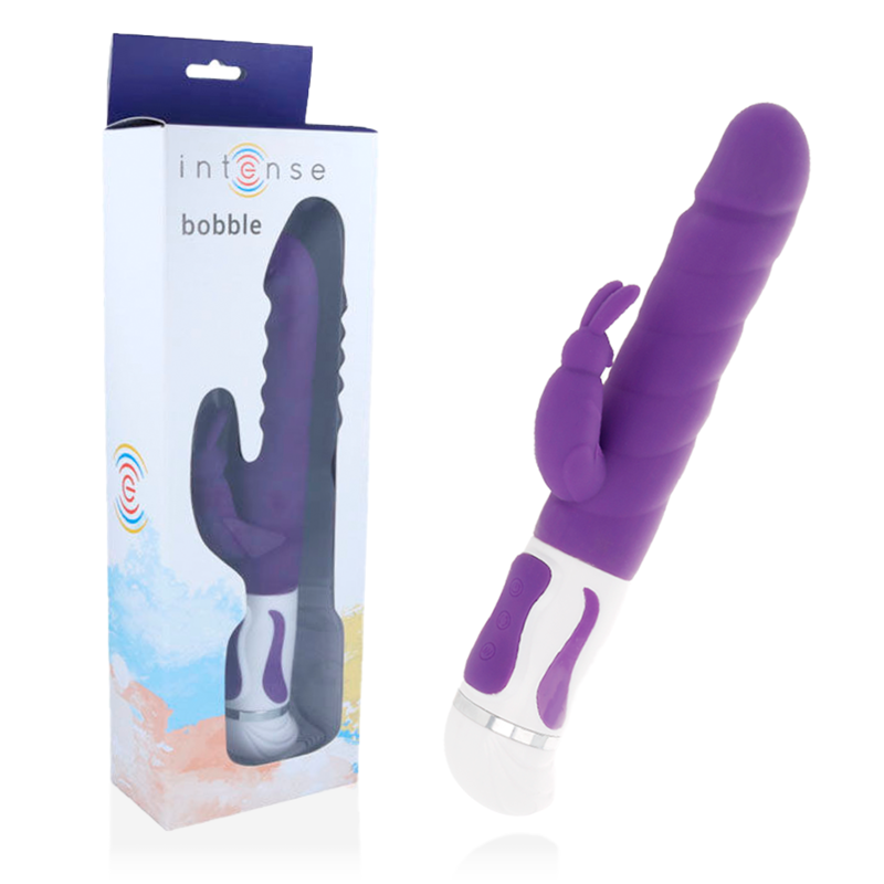 INTENSE - LILAC SILICONE ROTATING VIBRATING BOBBLE