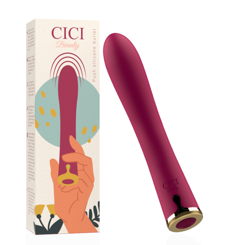 CICI BEAUTY - VIBRATEUR HAUT ET BAS EN SILICONE DE QUALITÉ SUPÉRIEURE