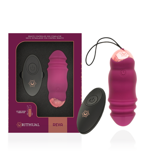 RITHUAL - REVA EGG TÉLÉCOMMANDE SYSTÈME UP&DOWN + VIBRATION