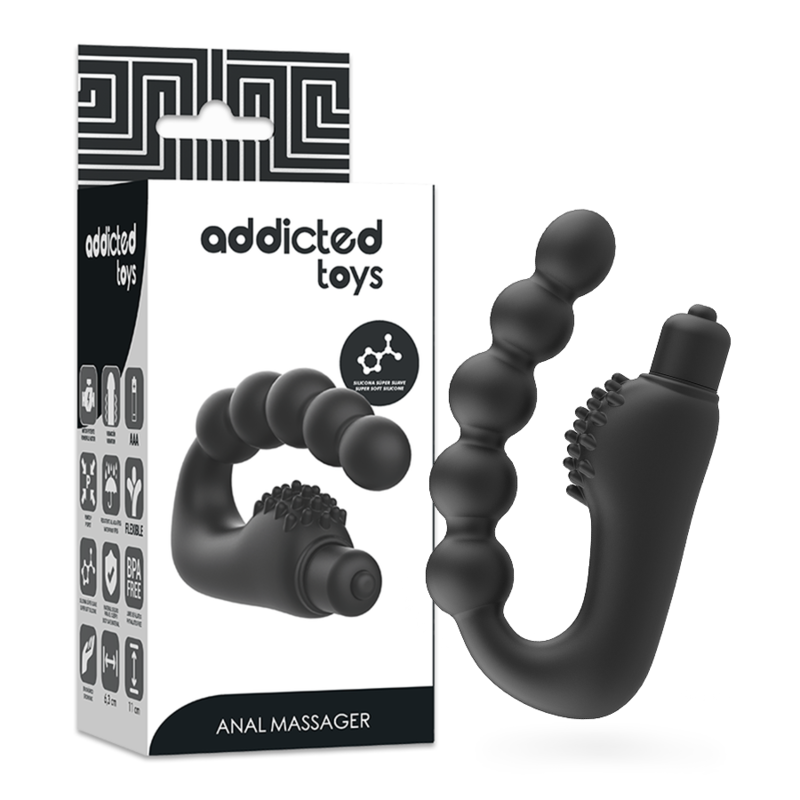 ADDICTED TOYS - MASSEUR DE PROSTATE ANALE VIBRANT