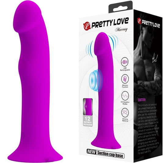 PRETTY LOVE - VIBRATEUR ET STIMULATEUR DE POINT G MURRAY PURPLE