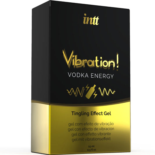 INTT - GEL VIBRATEUR LIQUIDE PUISSANT STIMULANT INTIME VODKA 15ML
