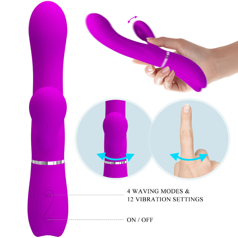 PRETTY LOVE - VIBRATEUR STIMULATEUR DE CLITORIS