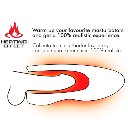 JAMYJOB - MASTURBATEUR SPIN-X AVEC FONCTION ROTATIVE ET CHAUFFANTE