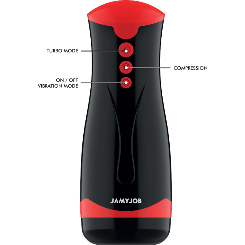JAMYJOB - MASTURBATEUR VIBRANT ET À PRESSION JANGO