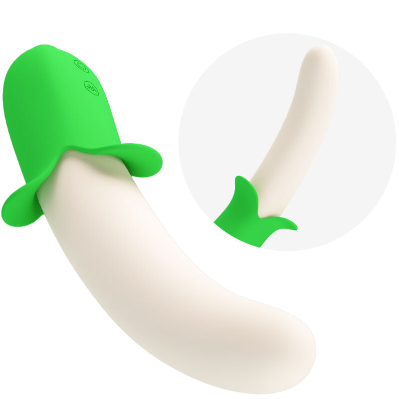 PRETTY LOVE - BANANA KNIGHT SUPER PUISSANCE 7 VIBRATIONS SILICONE