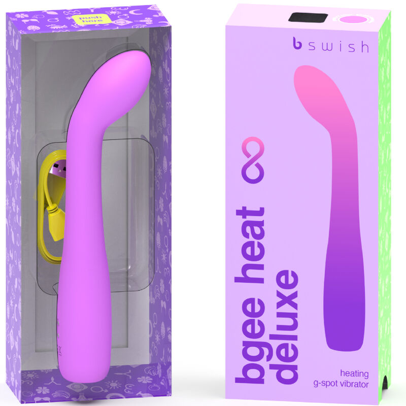B SWISH - BGEE HEAT INFINITE DELUXE VIBRATEUR RECHARGEABLE EN SILICONE LAVANDE