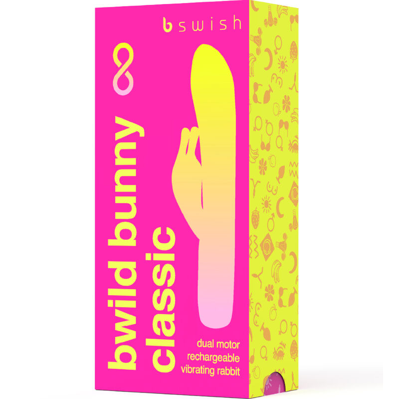 B SWISH - BWILD BUNNY INFINITE CLASSIQUE VIBRATEUR RECHARGEABLE ROSE SILICONE