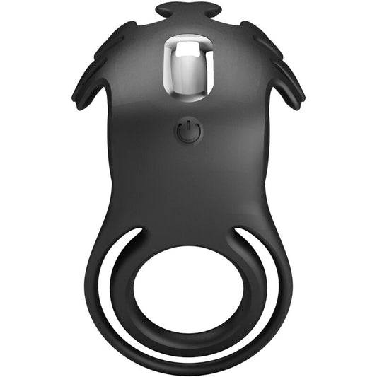 PRETTY LOVE - RUBEN BAGUE VIBRANTE 7 VIBRATIONS SILICONE NOIR