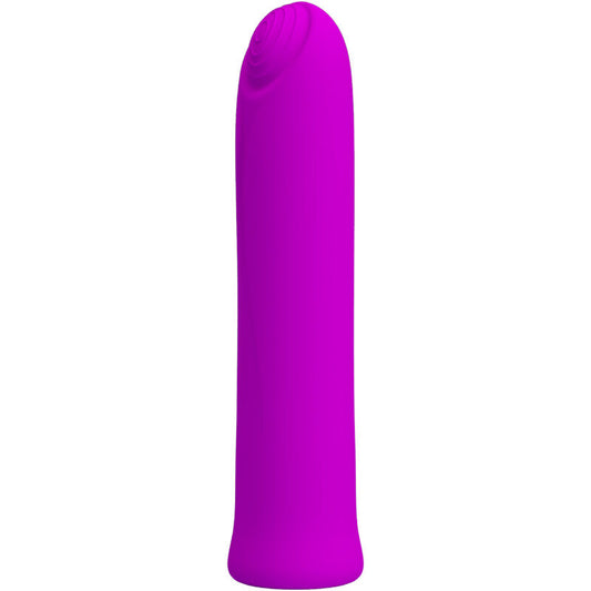 PRETTY LOVE - CURTIS MINI VIBRATEUR SUPER PUISSANT 12 VIBRATIONS SILICONE VIOLET